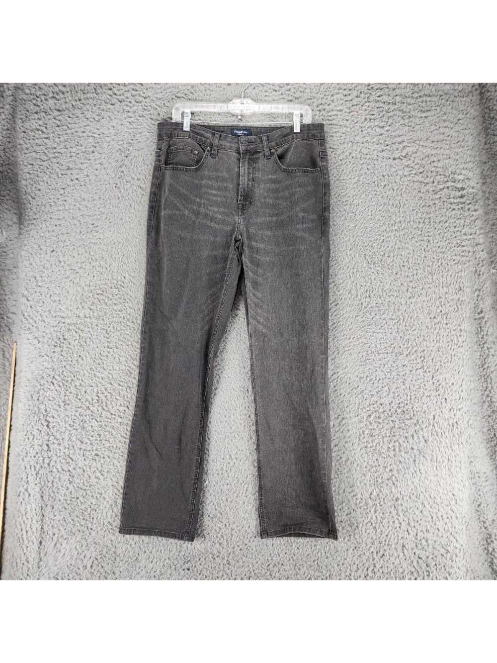Flag & Anthem Jeans Mens 32x32 Black Stretch Mid Rise Slim Straight *NWOT*